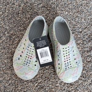 Revo Kids Water Shoes with Shark Print - Multicolor